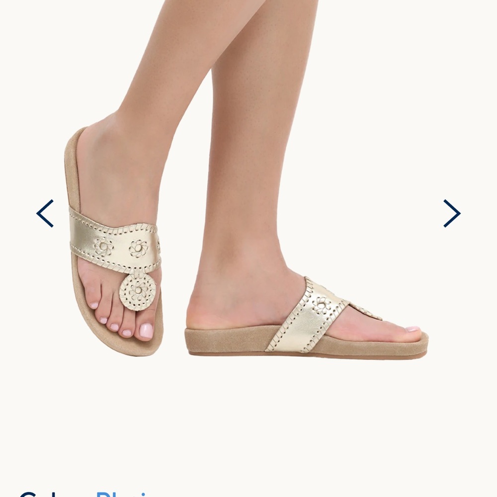 Jack Rogers Comfort Sandals. 9.5